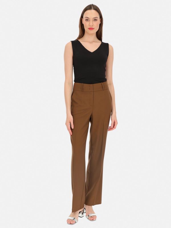 Potis & Verso Potis & Verso Woman's Trousers Karmel