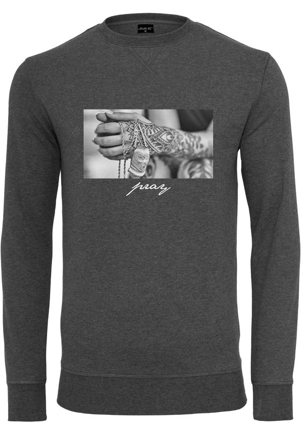 MT Men Pray 2.0 Charcoal Crewneck