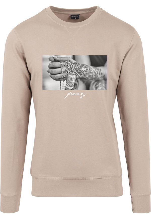 MT Men Pray 2.0 Crewneck darksand