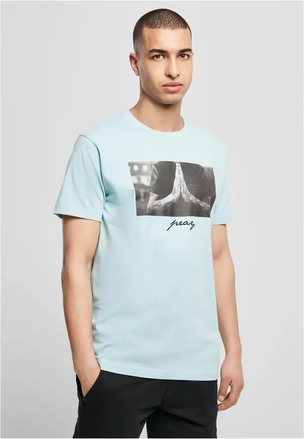 Mister Tee Pray Tee Ocean Blue