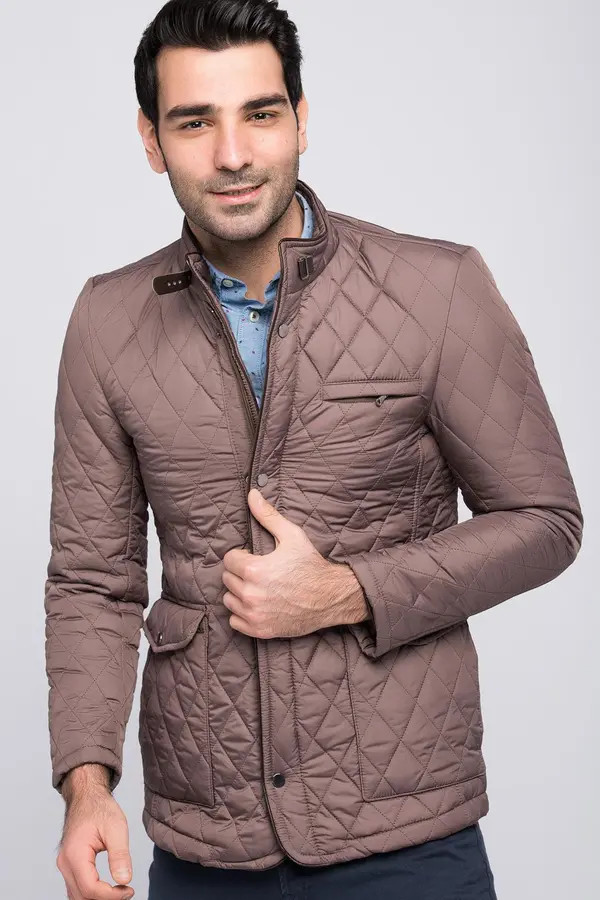 dewberry Prešit plašč z vzorcem ostriževke