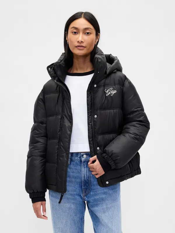 GAP Prešita vodoodporna jakna GAP PrimaLoft®