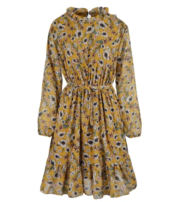 Pri Pri Beautiful stylish dress with a meadow peplum