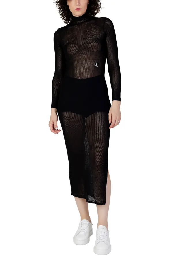 Calvin Klein Prozorna obleka Calvin Klein