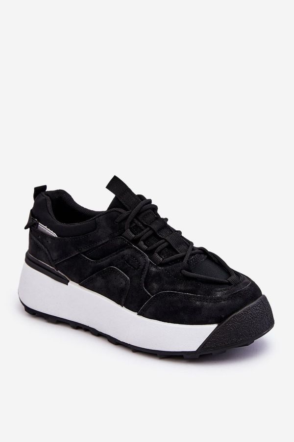 PS1 PS1 Women's Platform Sport Shoes Black Dakari