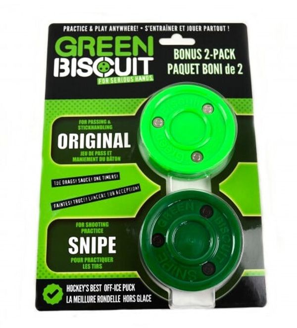 Green Biscuit Puck Green Biscuit Bonus 2-Pack