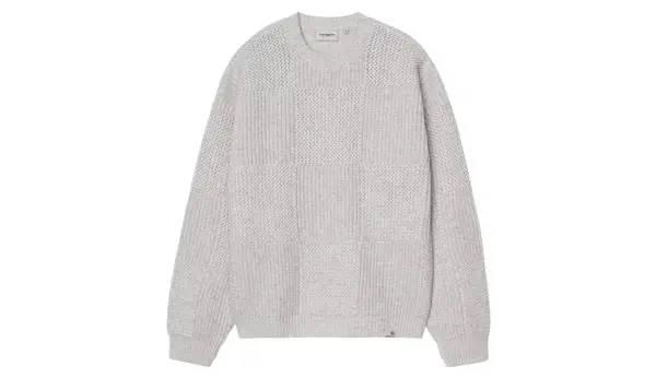 Carhartt Wip Pulover Carhartt WIP Bishop v barvi puddle grey