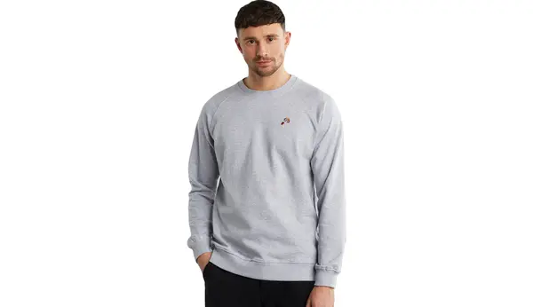 Dedicated Pulover Dedicated Malmoe Mushroom Grey