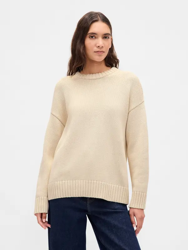 GAP Pulover iz bombaža GAP z velikimi številkami