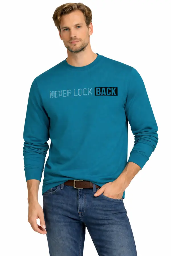 JUMPER Pulover Moška jopa turkizna