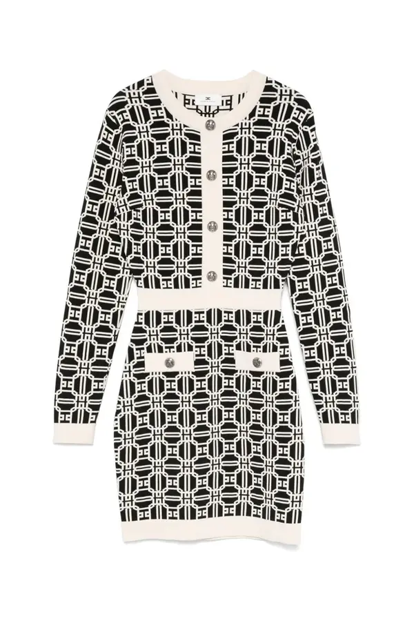 Elisabetta Franchi Pulover obleka Elisabetta Franchi