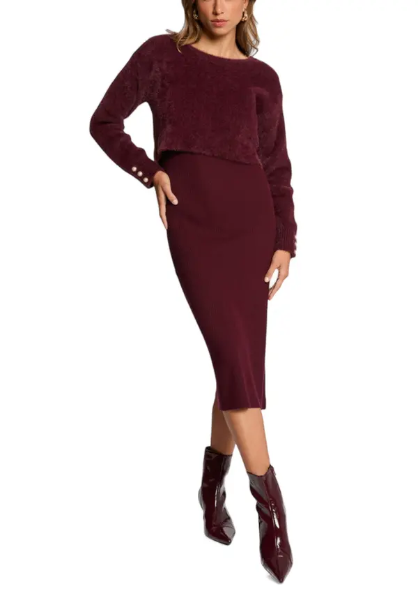 Morgan De Toi Pulover obleka Morgan De Toi