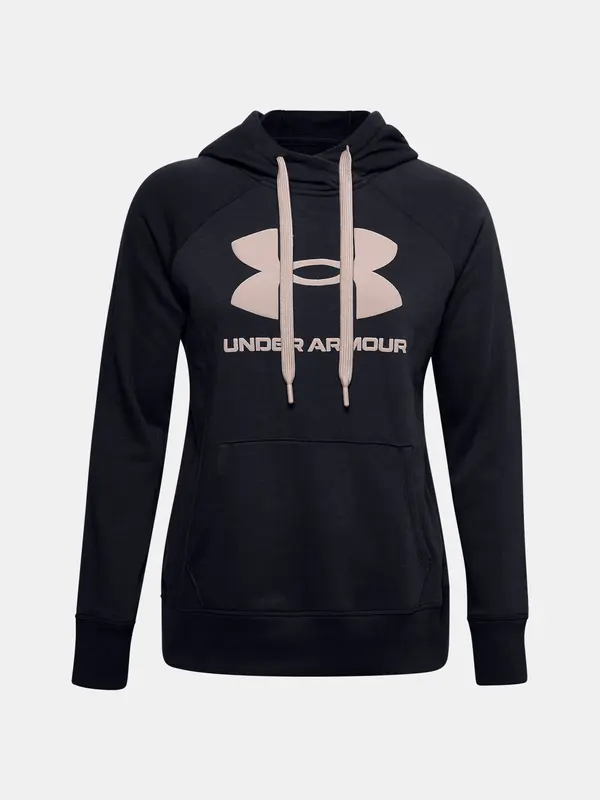 Under Armour Pulover s kapuco iz flisa Under Armour Rival
