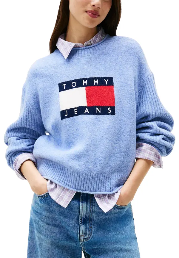 Tommy Hilfiger Jeans Pulover s kapuco Tommy Hilfiger