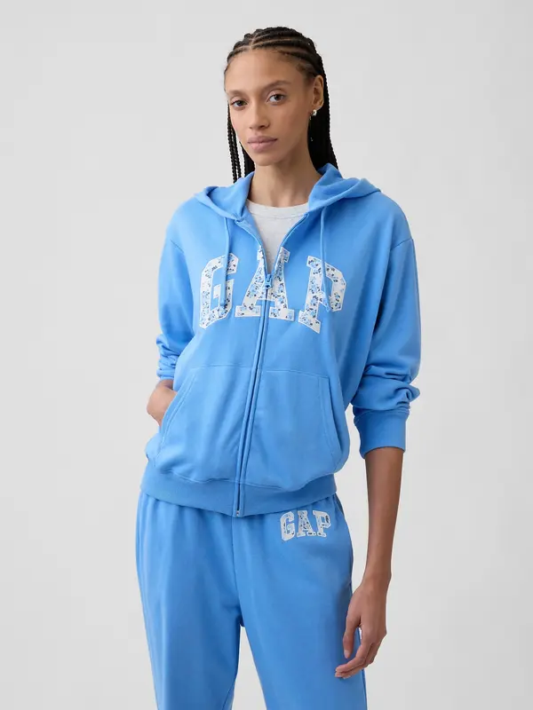 GAP Pulover s kapuco z zadrgo GAP