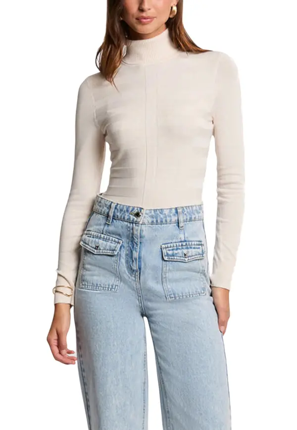 Morgan De Toi Pulover z ovratnikom Morgan De Toi