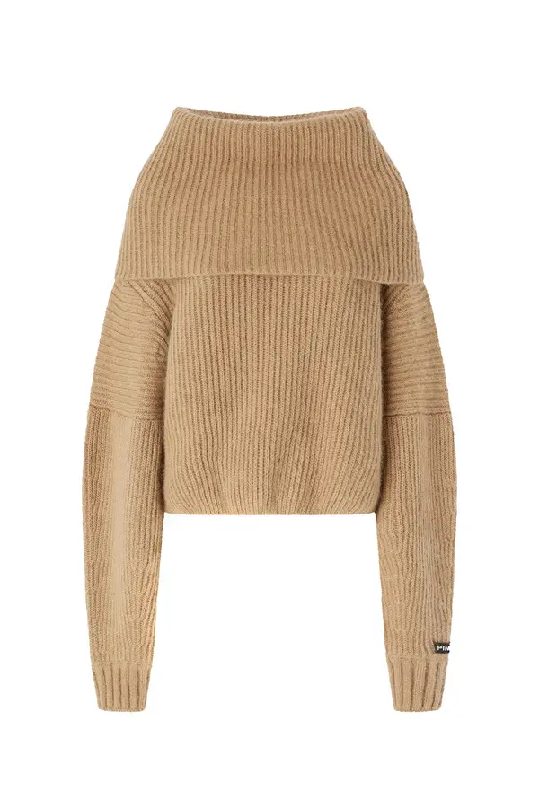 Pinko Pulover z ovratnikom Pinko Maglia