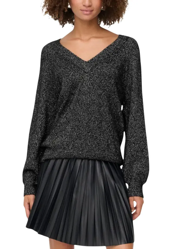 Jacqueline de Yong Pulover z V-izrezom Jacqueline De Yong