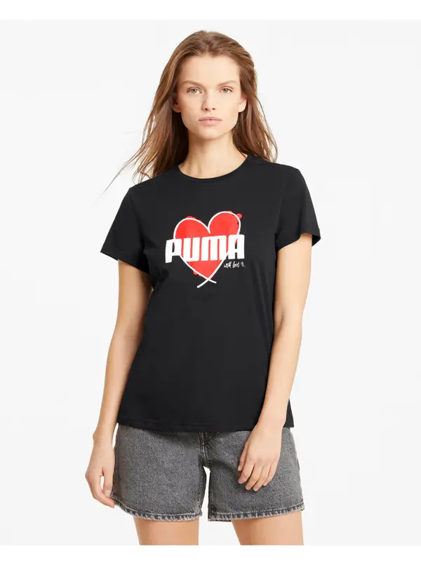 Puma PUMA - HEART TEE 587897-01
