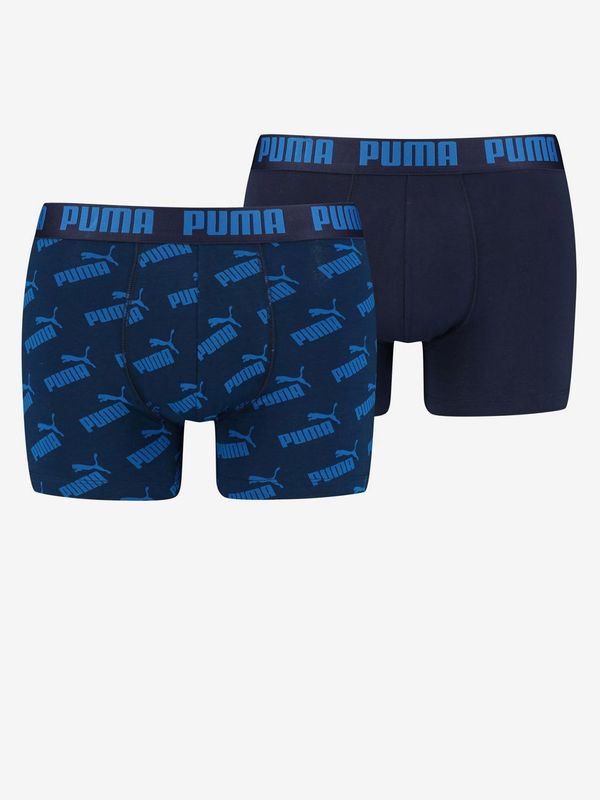 Puma Puma Man's 2Pack Underpants 93505402 Navy Blue/Blue