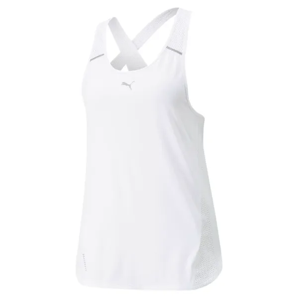 Puma Puma Run Cloudspun Marathon Tank Tank Puma White Women's Tank Top