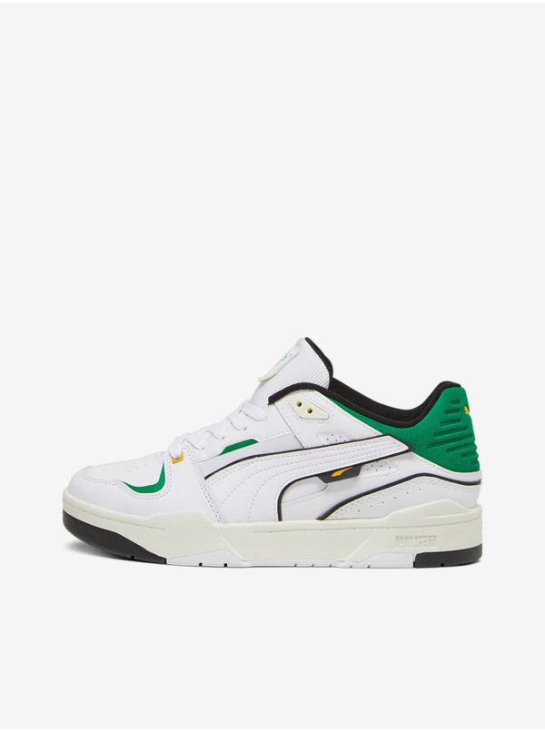 Puma Puma Slipstream White Mens Leather Sneakers - Men