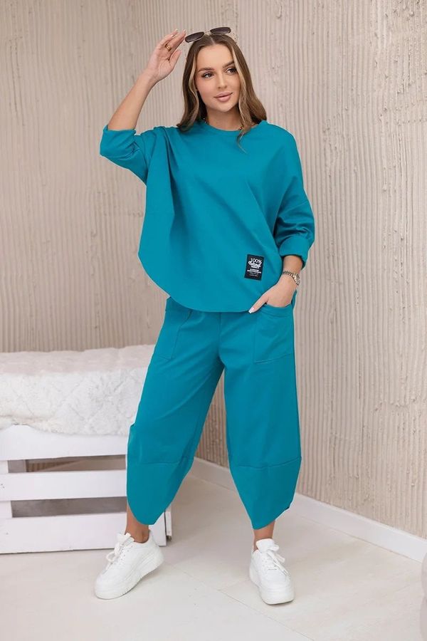 Kesi Punto nautical sweatshirt and pants set