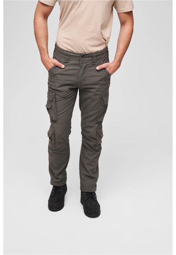 Brandit Pure Slim Fit Trousers - Olive