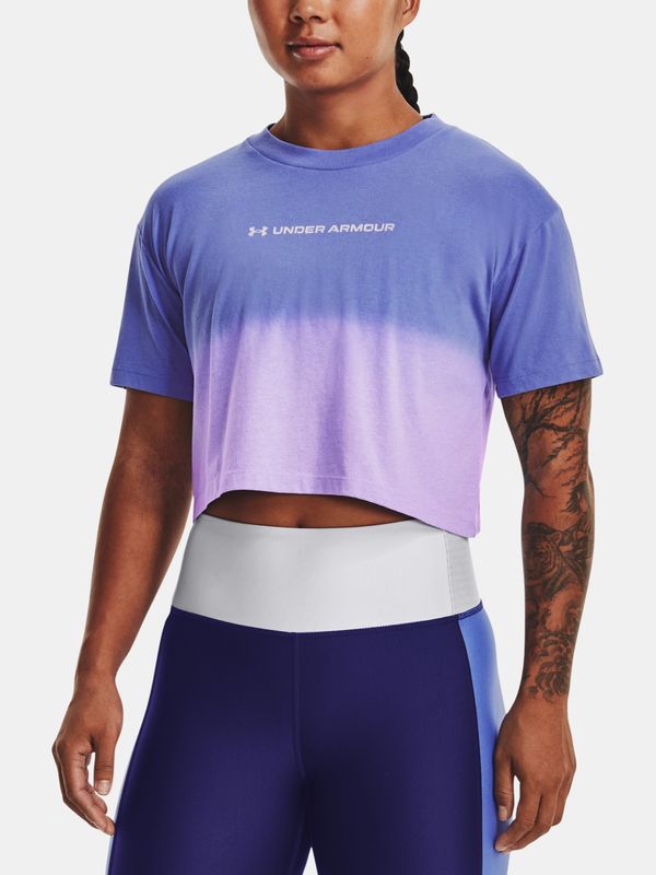 Under Armour Purple-Blue Under Armour Women's Sports T-Shirt