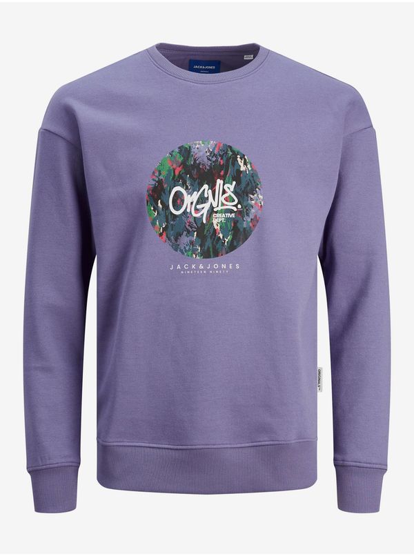 Jack & Jones Purple Boys' Sweatshirt Jack & Jones Silver - Boys