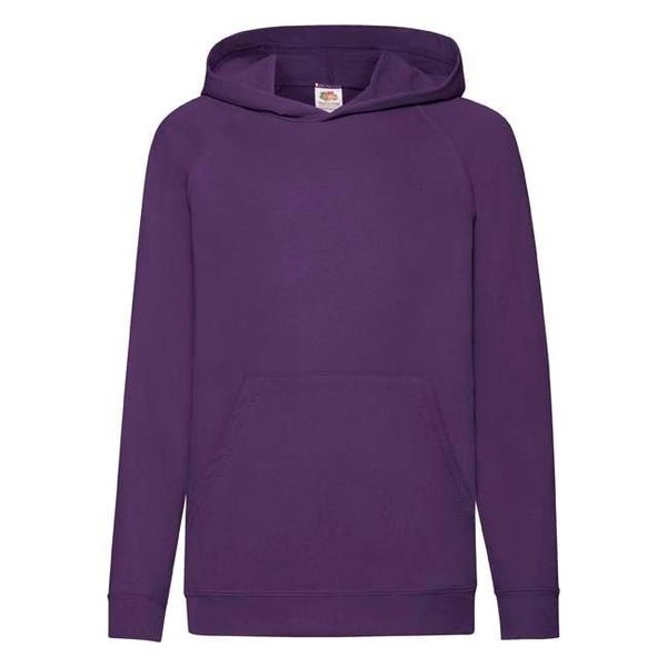 Fruit of the Loom Purple Fruit of the Loom Kids Hoodie