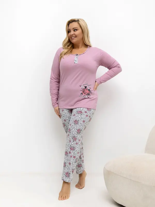 Forever Pink Pyjamas-DU-PI-FP-506.56-dark pink