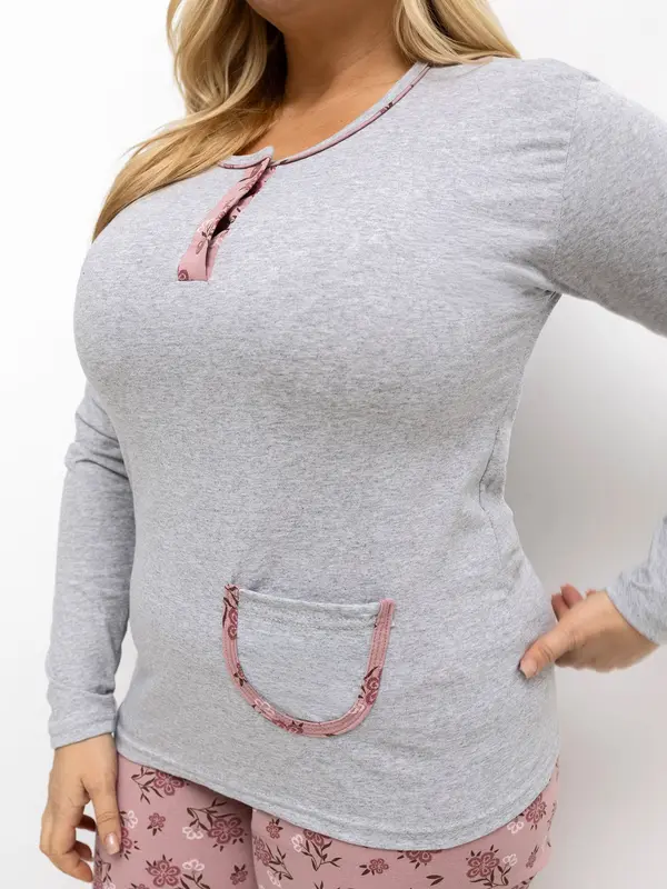 Forever Pink Pyjamas-DU-PI-FP-508.57-grey