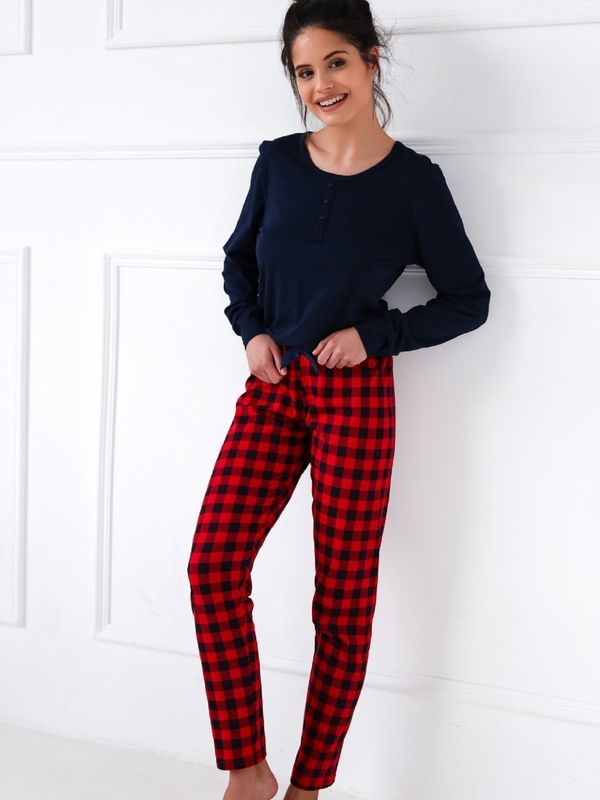 Sensis Pyjamas Sensis Bonnie Christmas S-XL navy blue 059