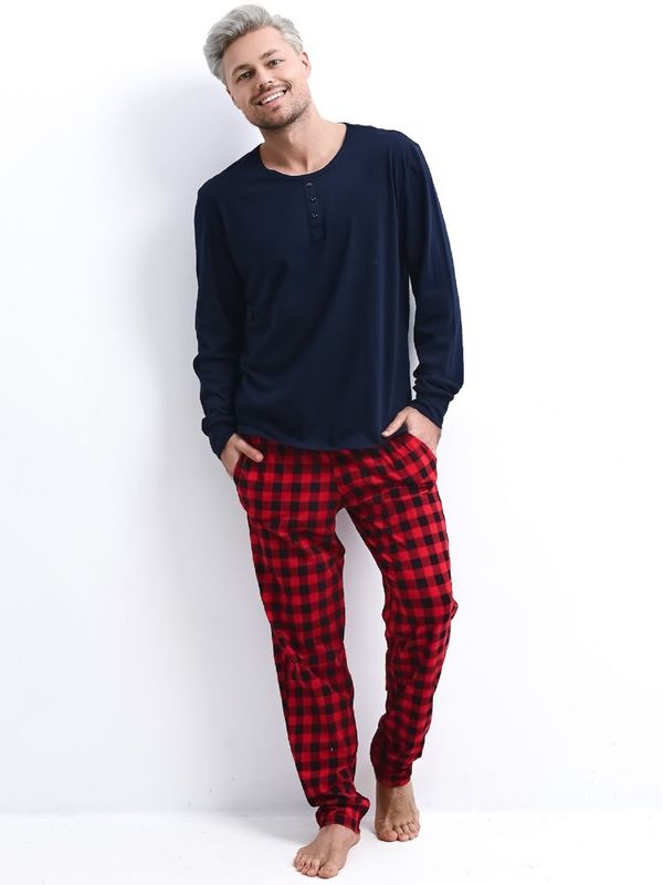 Sensis Pyjamas Sensis Louie Christmas L/R M-XL navy blue 059