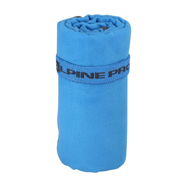 ALPINE PRO Quick-drying towel 50x100cm ALPINE PRO TOWELE electric blue lemonade