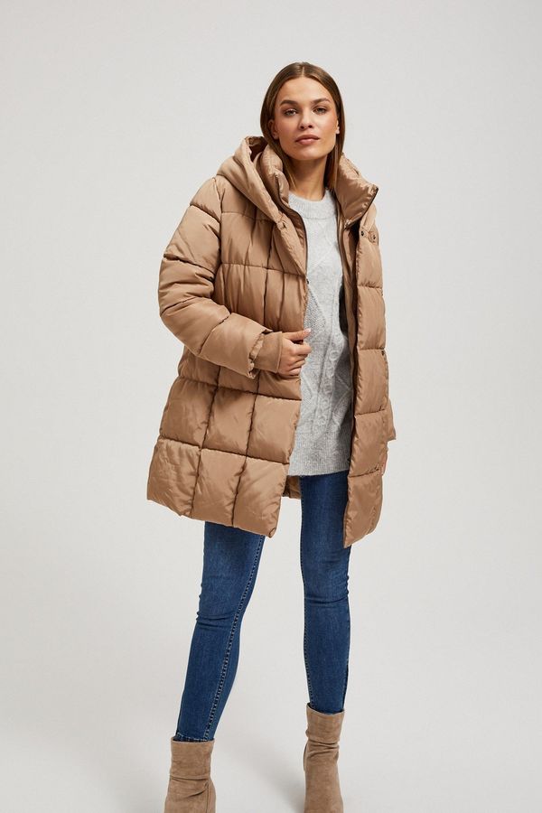 Moodo Quilted jacket with hood