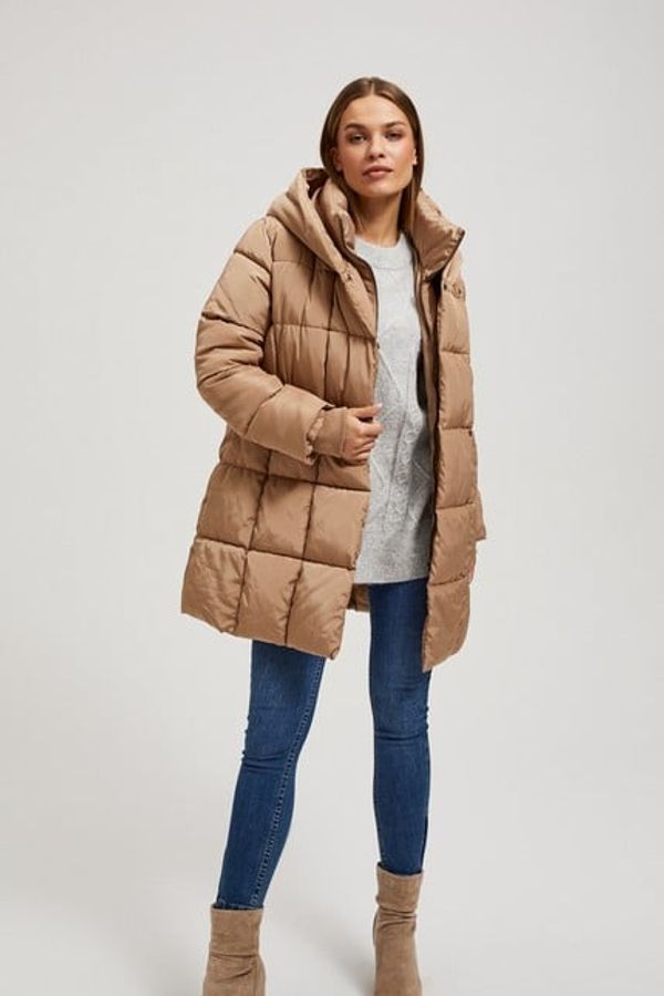 Moodo Quilted jacket with hood