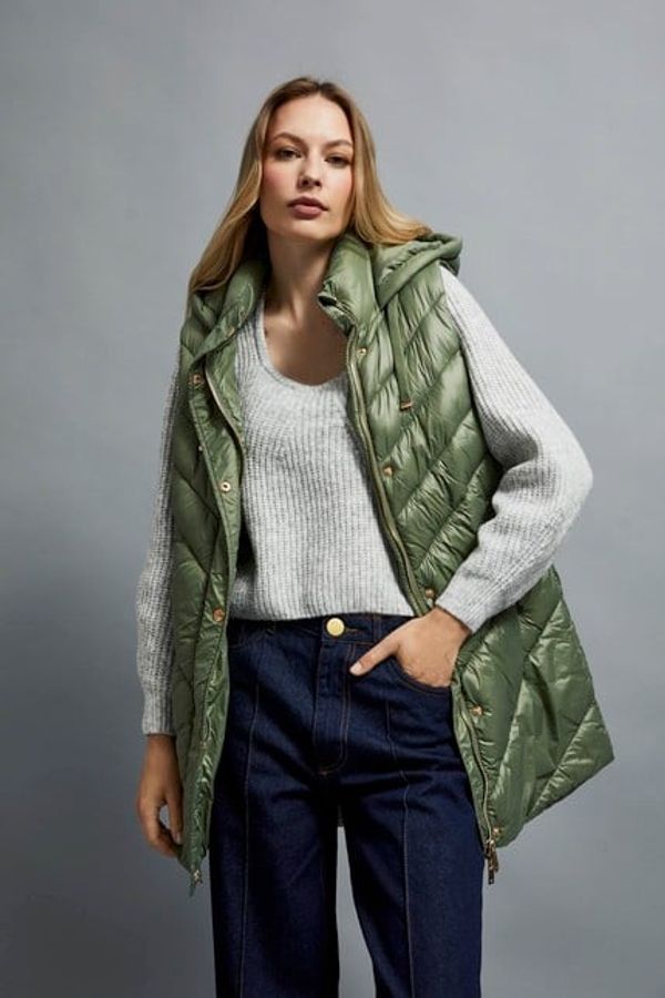 Moodo Quilted vest with hood