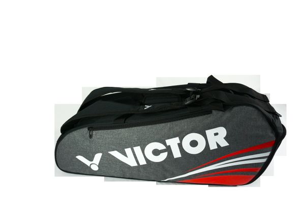 Victor Racket bag Victor Doublethermo 9148 Red/Grey