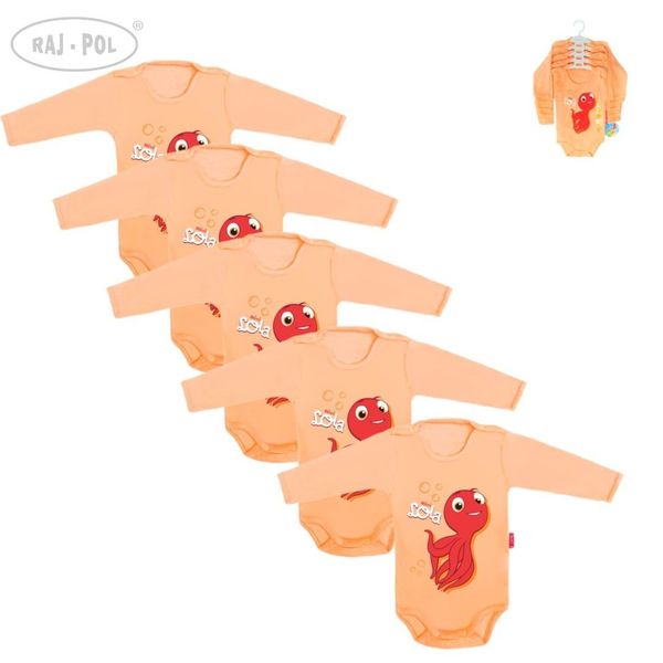 Raj-Pol Raj-Pol Kids's 5Pack Baby Body Sketch Lola PEK-BOD002