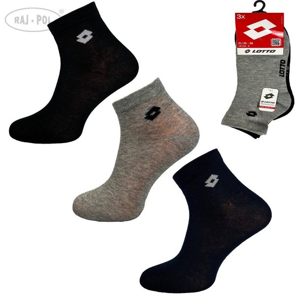 Raj-Pol Raj-Pol Man's 3Pack Socks M Lotto