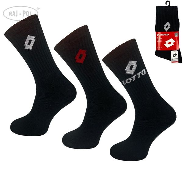 Raj-Pol Raj-Pol Unisex's 3Pack Socks Frotte Lotto