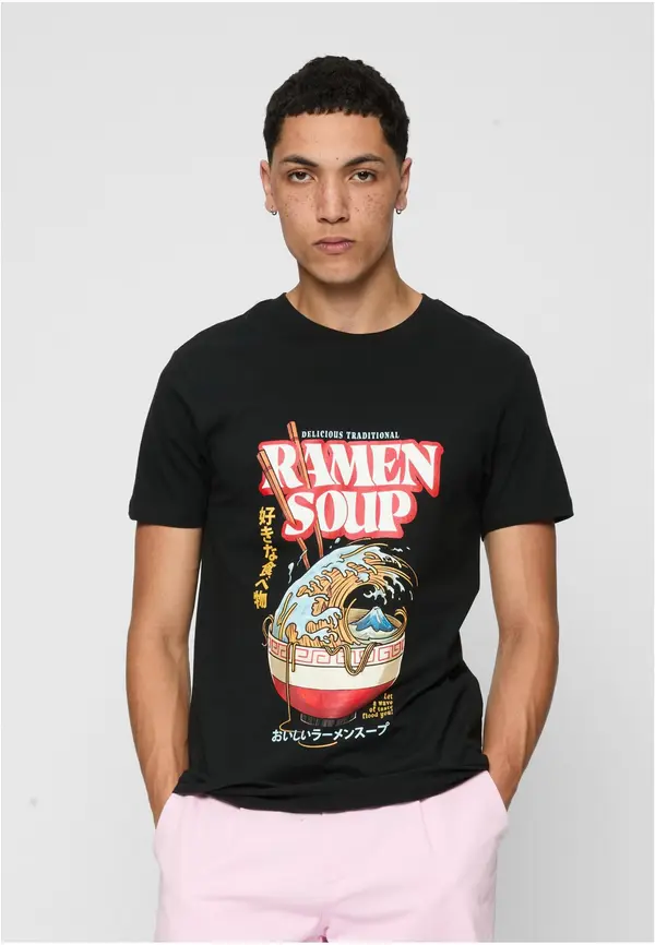 Mister Tee Ramen Soup Tee black