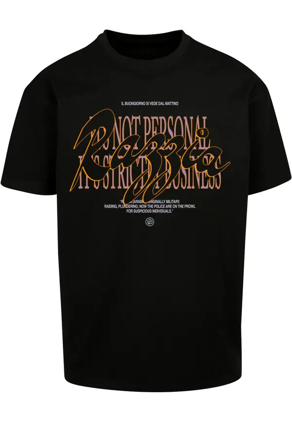 Mister Tee Razzia Oversize T-shirt black