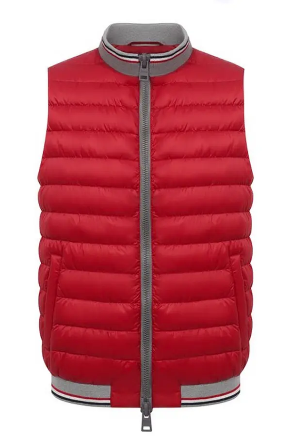 Herno Rdeč moški telovnik Herno