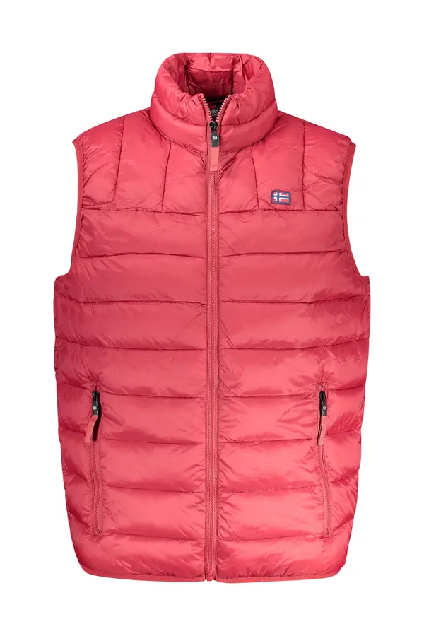 NORWAY 1963 Rdeč moški telovnik NORVEŠKA 1963