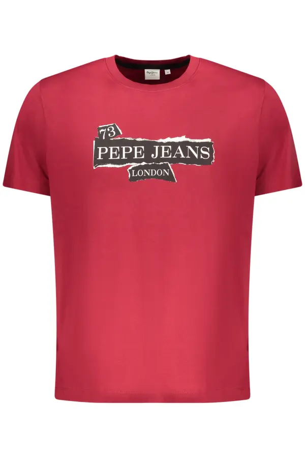 Pepe Jeans Rdeča majica Pepe Jeans