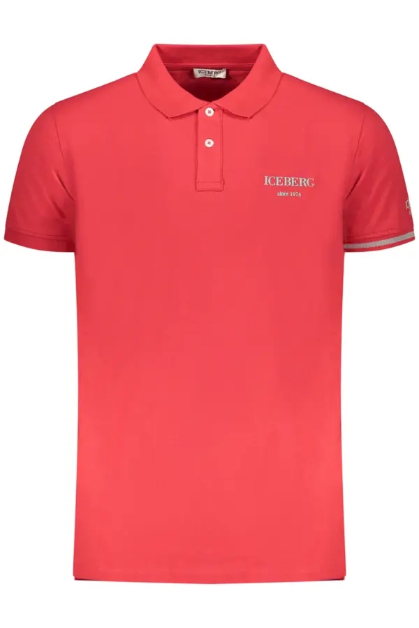 ICEBERG Rdeča polo majica Iceberg