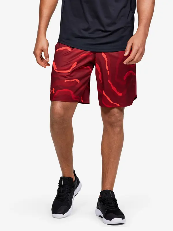 Under Armour Rdeče športne kratke hlače Under Armour